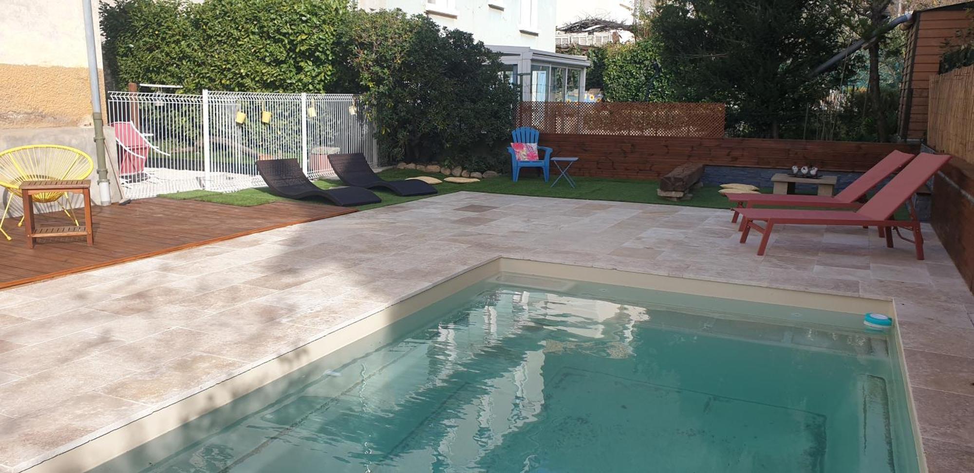 Spacieux T3 Avec Piscine Digne-les-Bains Exterior photo
